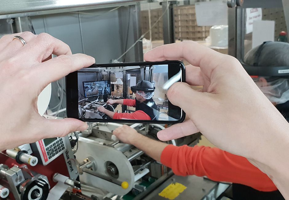 Aufnahme von Bild Nr. 6 als Beobachter der Szene mit iPhone Aufnahme von Bild Nr. 6 als Beobachter der Szene mit iPhone