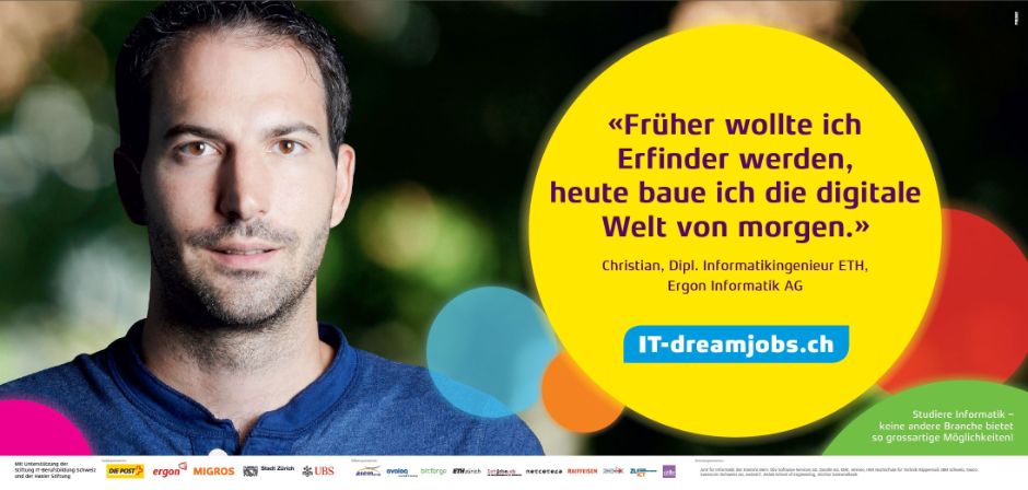 IT dreamjobs Kampagne