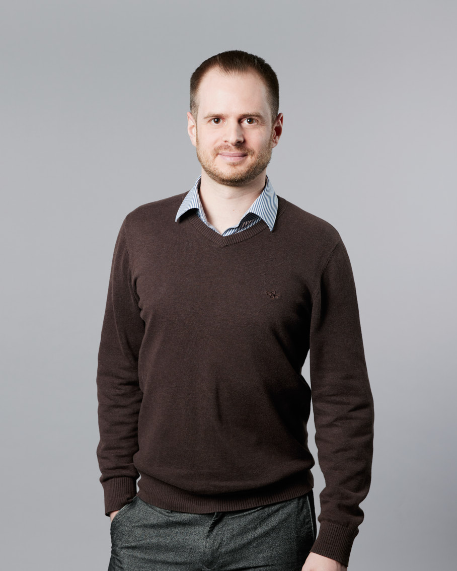 Portrait of Levente Pap
